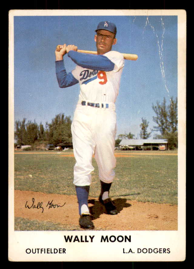1961 Bell Brand #009 Wally Moon Dodgers GD-VG 559690