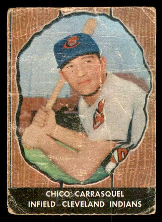 1958 Hires #011 Chico Carrasquel Indians Fair No Tab 559693