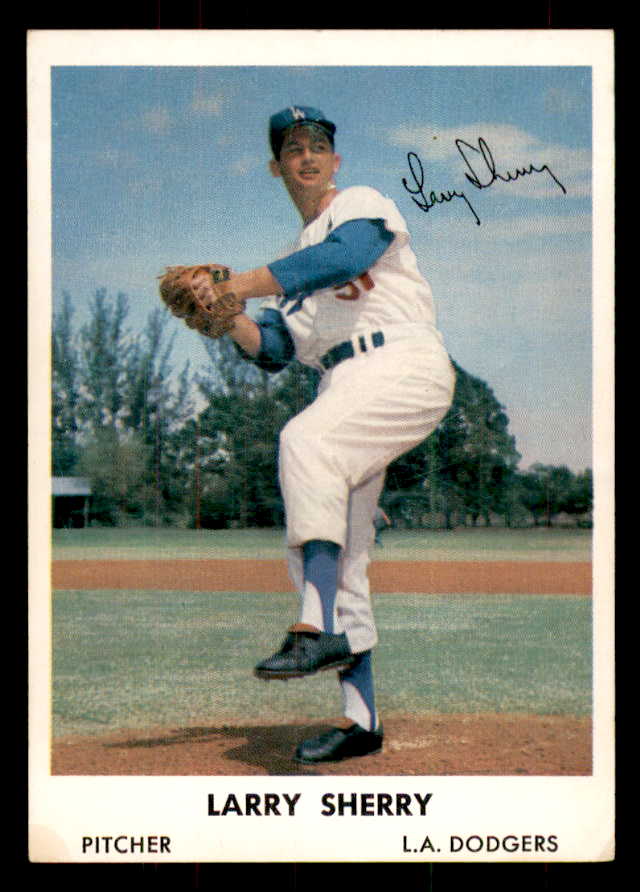 1962 Bell Brand #051 Larry Sherry Dodgers VG-EX 559694