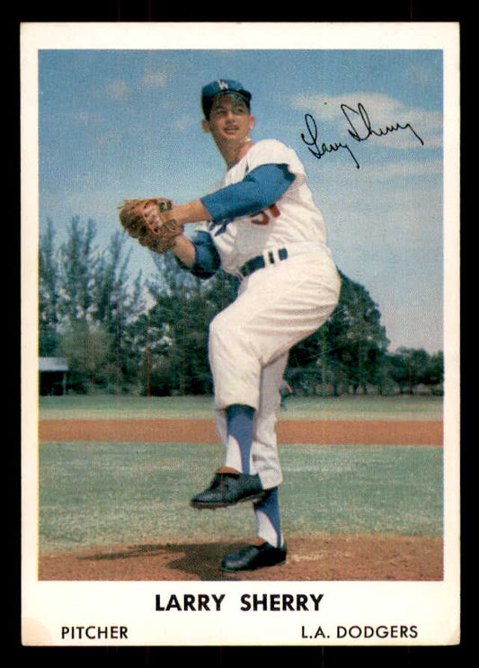 1962 Bell Brand #051 Larry Sherry Dodgers VG-EX 559694