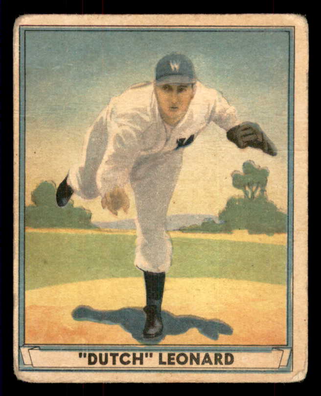 1941 Play Ball #024 Dutch Leonard Senators GD-VG/VG 559697