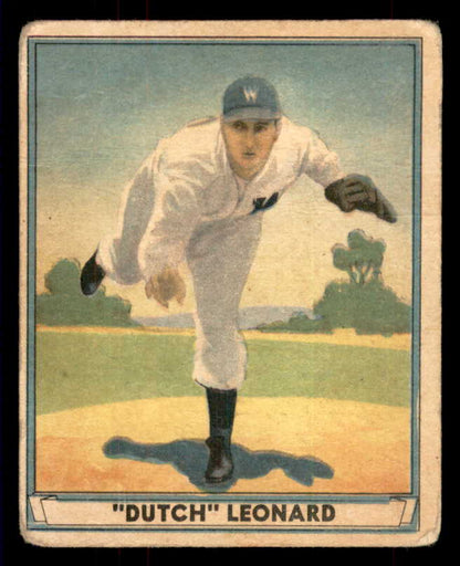 1941 Play Ball #024 Dutch Leonard Senators GD-VG/VG 559697