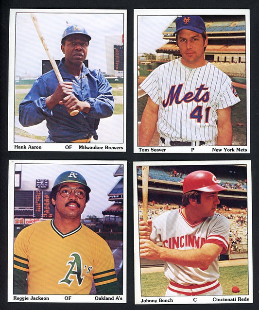 1975 SSPC Puzzle Backs Complete Set Aaron Seaver Bench 559743