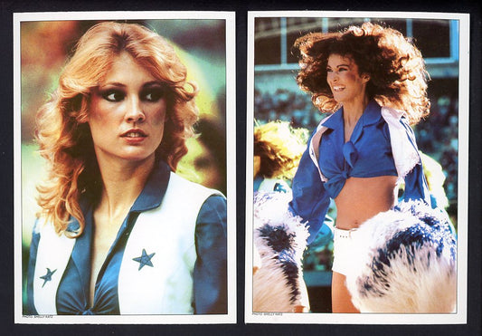 1981 Topps Dallas Cowboys Cheerleaders Complete Set 559747