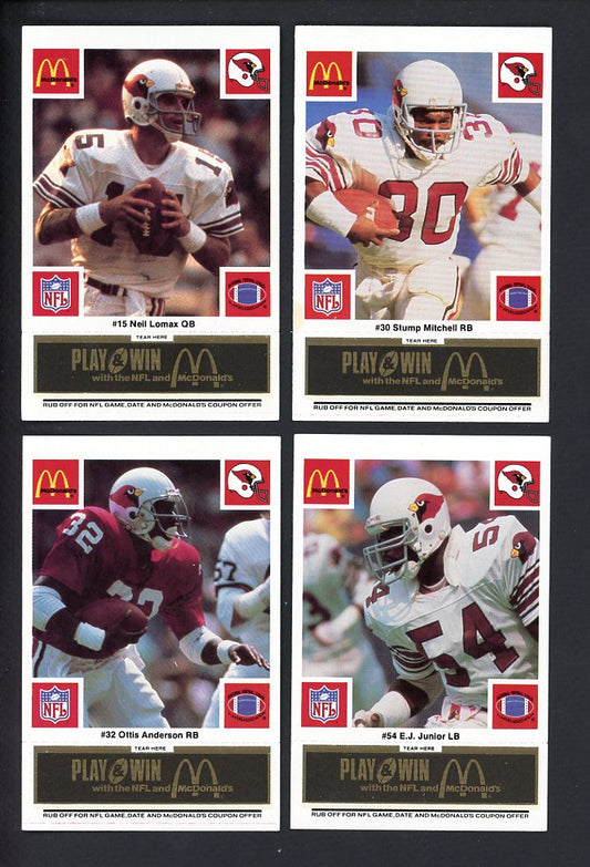 1986 McDonalds St. Louis Cardinals Complete Set Black 559765