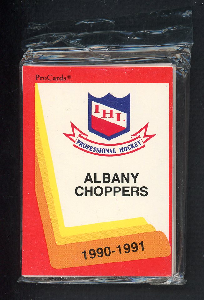 1990 Pro Card Albany Choppers Complete Set 559813