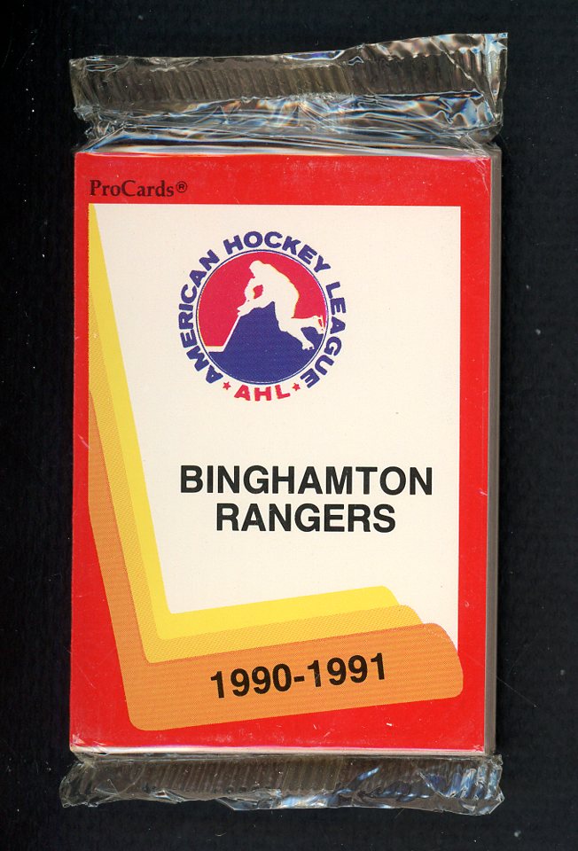 1990 Pro Card Binghampton Rangers Complete Set 559815