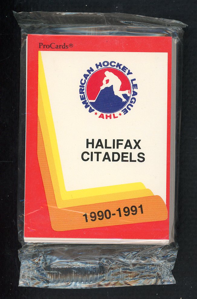 1990 Pro Card Halifax Citadels Complete Set 559817