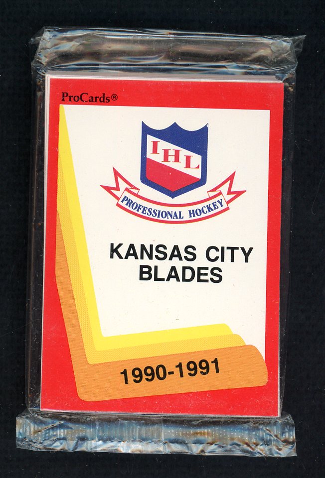 1990 Pro Card Kansas City Blades Complete Set 559820