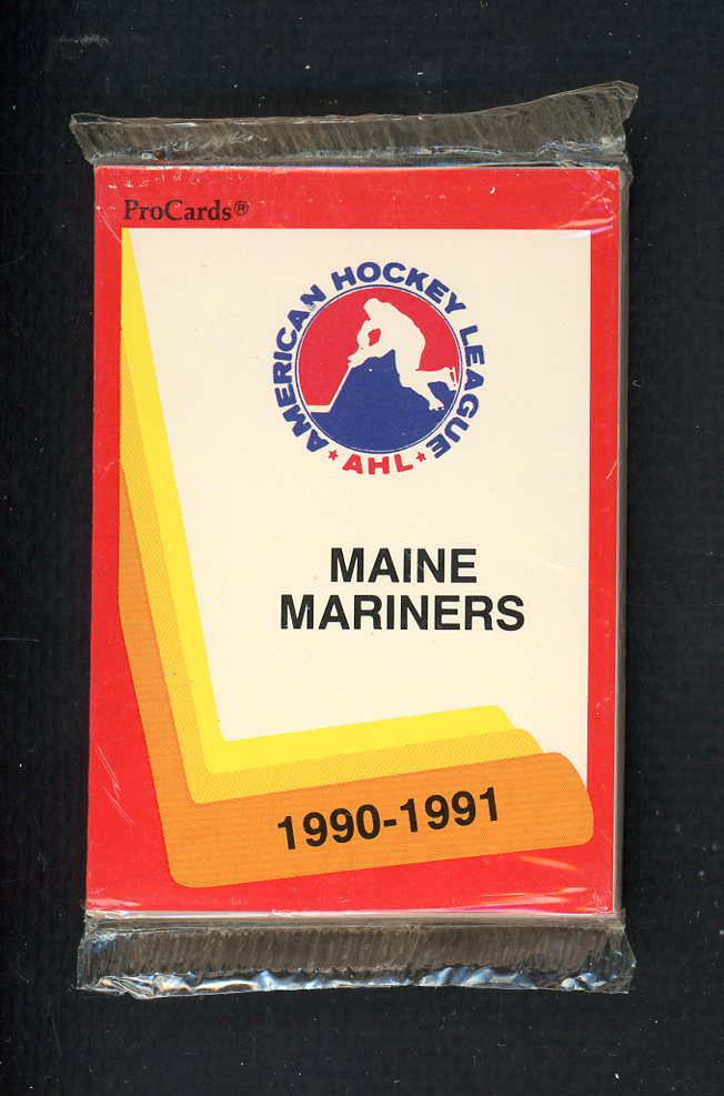 1990 Pro Card Maine Mariners Complete Set 559821