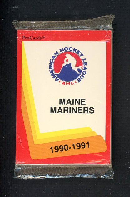 1990 Pro Card Maine Mariners Complete Set 559821