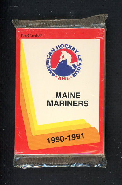 1990 Pro Card Maine Mariners Complete Set 559821