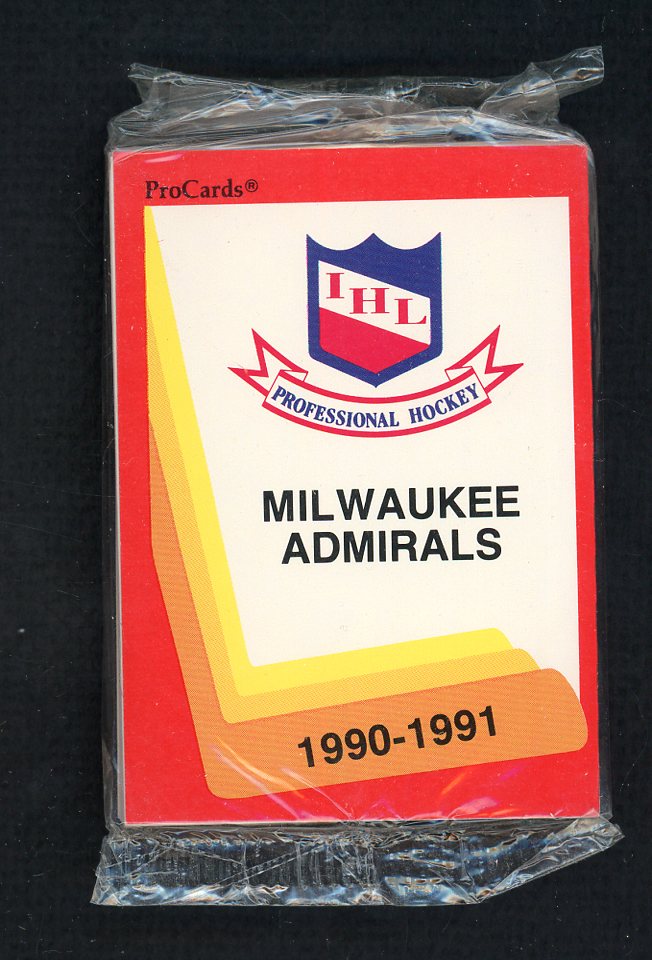 1990 Pro Card Milwaukee Admirals Complete Set 559822