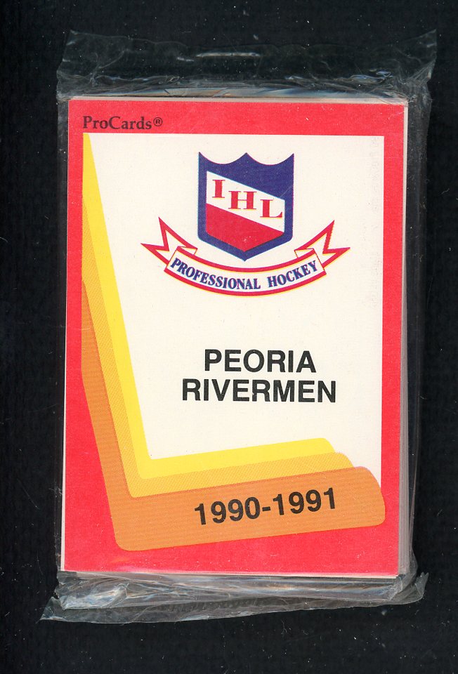 1990 Pro Card Peoria Rivermen Complete Set 559823