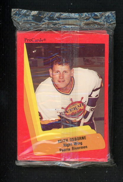 1990 Pro Card Peoria Rivermen Complete Set 559823
