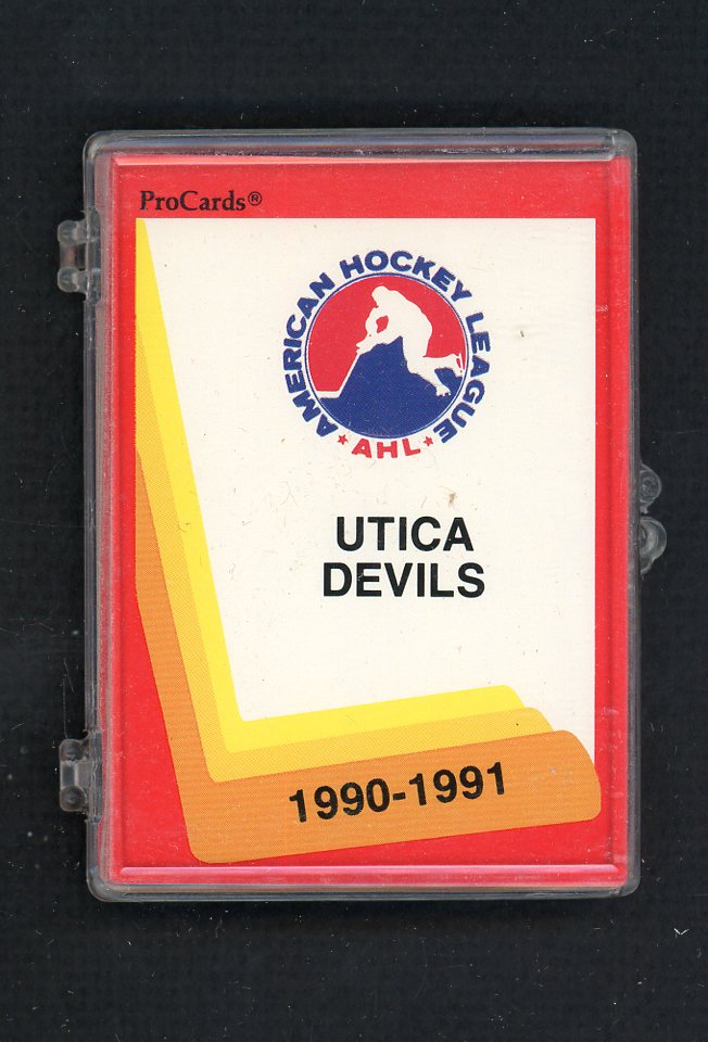 1990 Pro Card Utica Devils Complete Set 559826