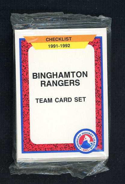 1991 Pro Card Binghampton Rangers Complete Set 559828
