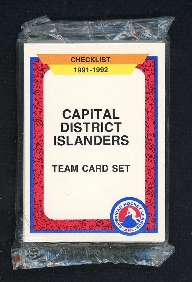 1991 Pro Card Capital District Islanders Complete Set 559830