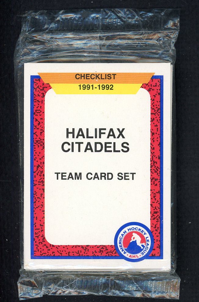 1991 Pro Card Halifax Citadels Complete Set 559833