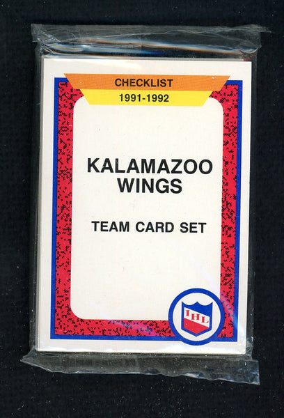 1991 Pro Card Kalamazoo Wings Complete Set 559836