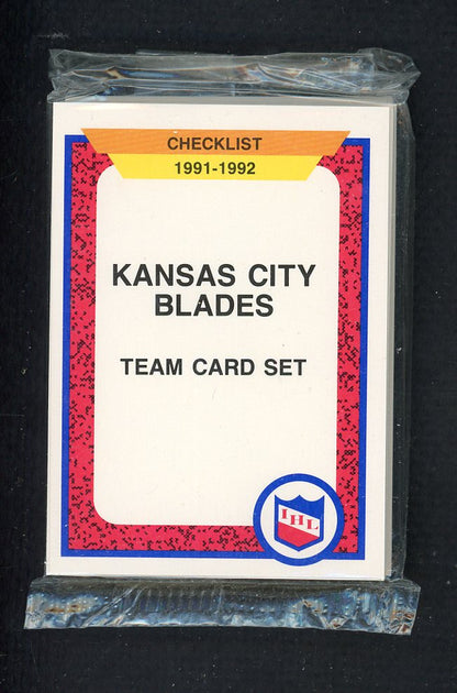 1991 Pro Card Kansas City Blades Complete Set 559837