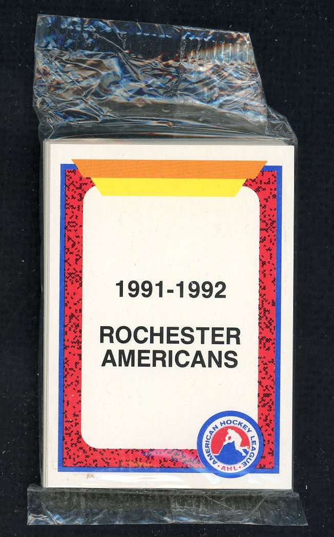 1991 Pro Card Rochester Americans Complete Set 559840