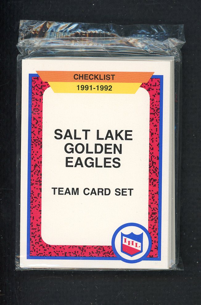 1991 Pro Card Salt Lake Golden Eagles Complete Set 559841