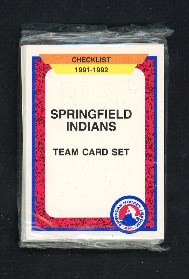 1991 Pro Card Springfield Indians Complete Set 559842