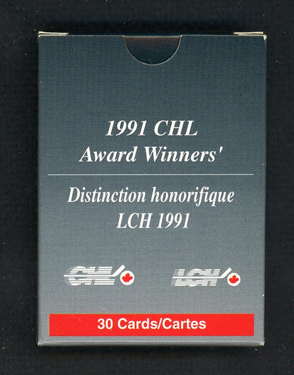 1991 CHL Award Winners Complete Set 559844