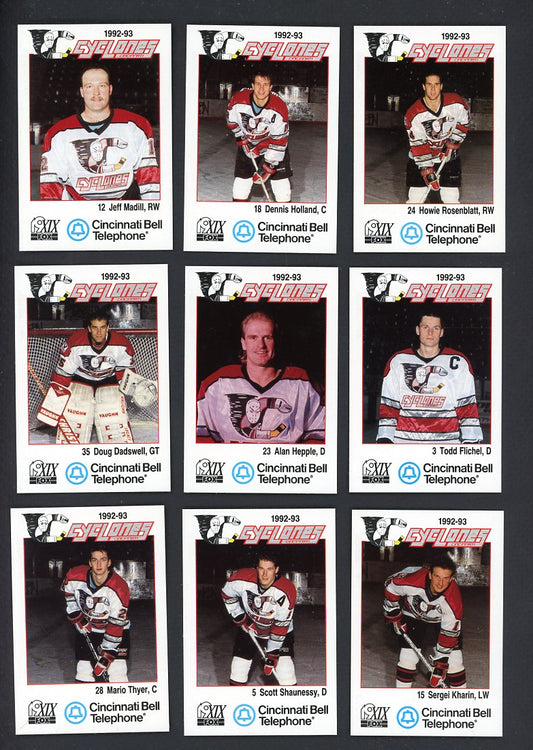 1992 Cincinnati Bell Cyclones Complete Set 559853