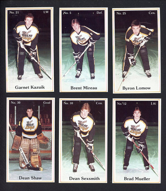 1984 Police Brandon Wheat Kings Complete Set 559858