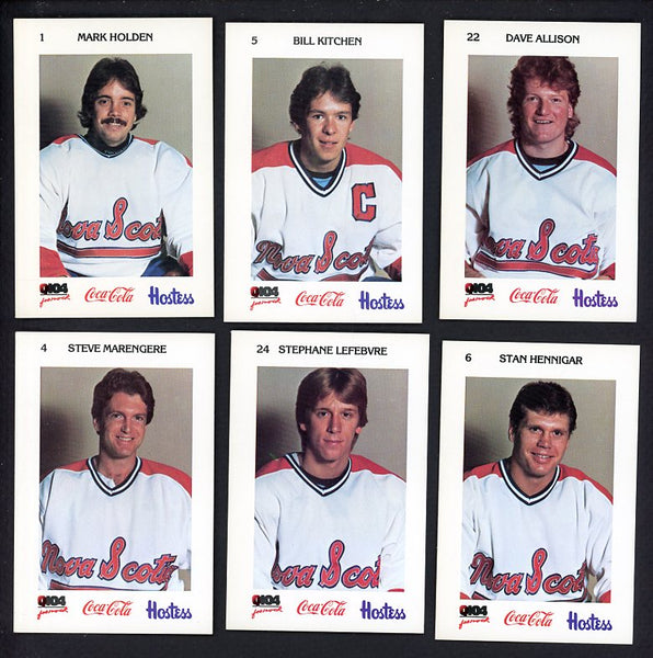 1983 Police Nova Scotia Voyageurs Complete Set 559866