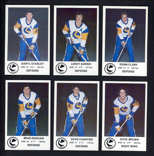 1981 Team Issue Saskatoon Blades Complete Set 559872