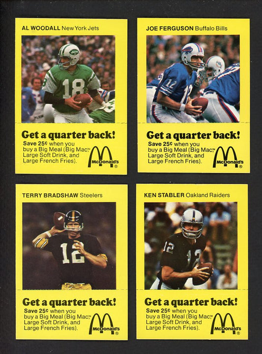1975 McDonalds Quarterbacks Complete Set 559897