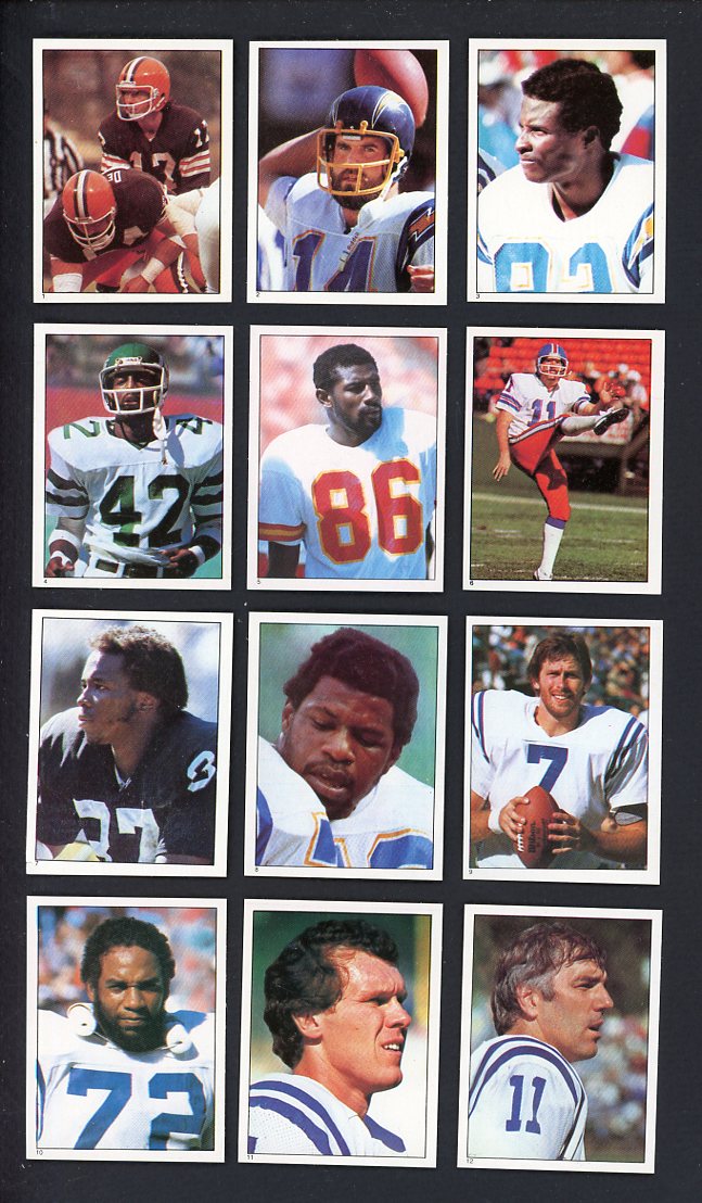 1981 Topps Football Stickers Complete Set 559901