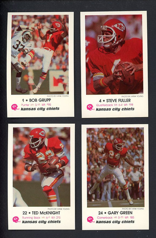 1979 Police Kansas City Chiefs Complete Set 559926