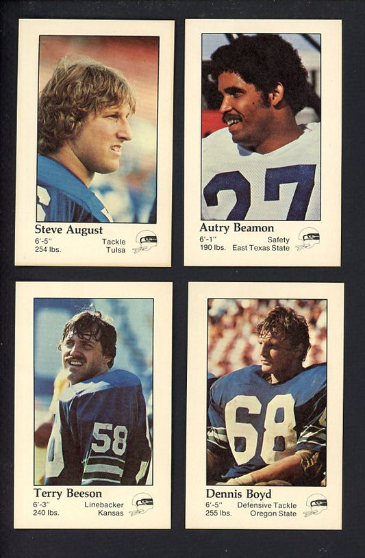 1979 Police Seattle Seahawks Complete Set toning 559927