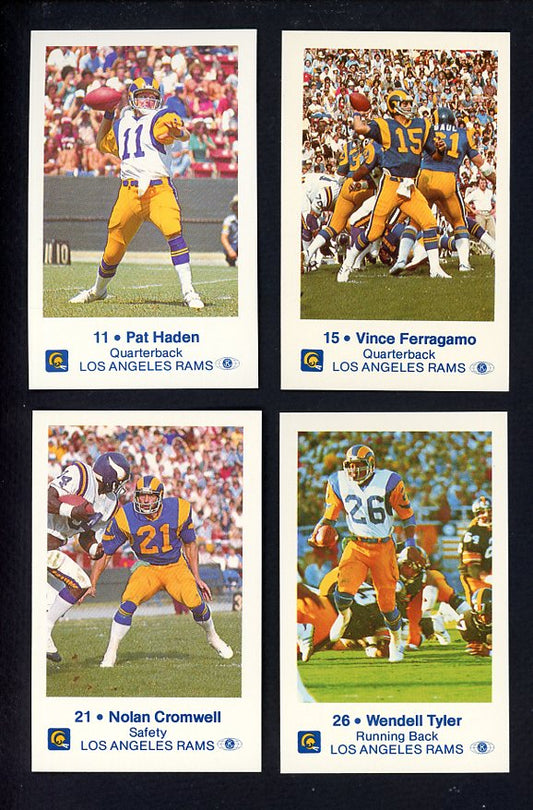 1980 Police Los Angeles Rams Complete Set 559935