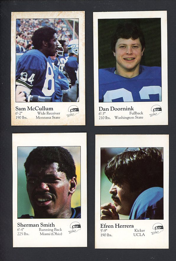 1980 Police Seattle Seahawks Complete Set toning 559938