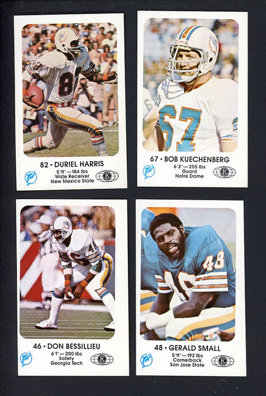 1981 Police Miami Dolphins Complete Set 559943