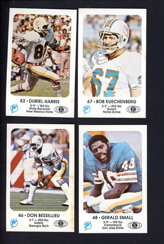 1981 Police Miami Dolphins Complete Set toning 559944