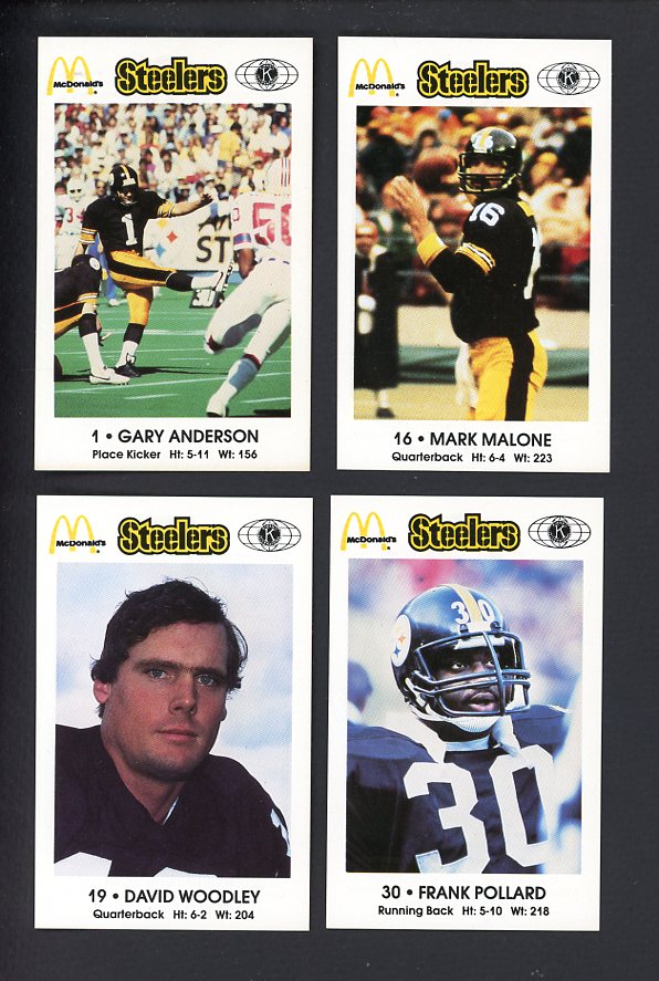 1984 Police Pittsburgh Steelers Complete Set 559959