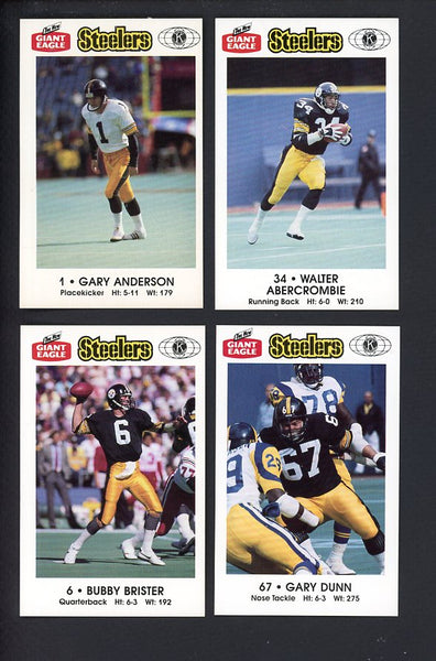 1987 Police Pittsburgh Steelers Complete Set 559981