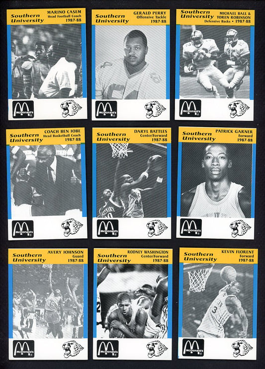 1987 Police Southern University Complete Set 559984