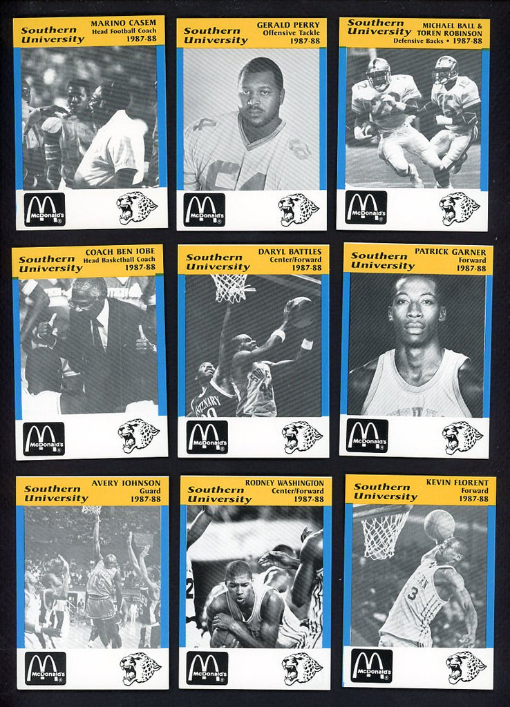1987 Police Southern University Complete Set 559984