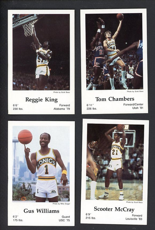 1983 Police Seattle Sonics Complete Set 559995