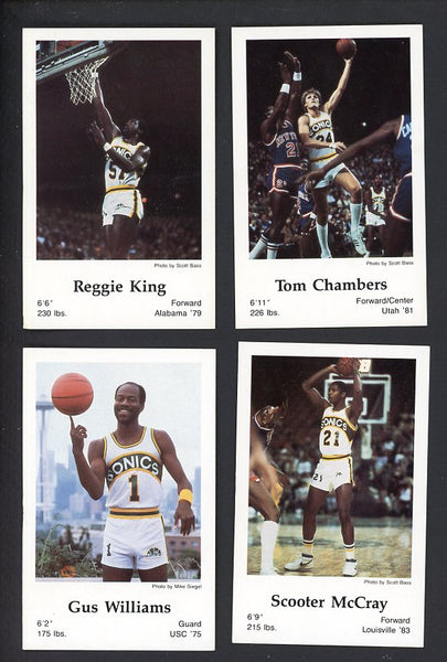 1983 Police Seattle Sonics Complete Set 559995