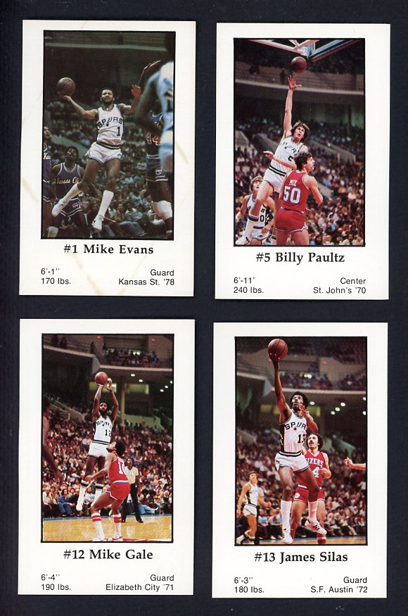 1979 Police San Antonio Spurs Complete Set 559998