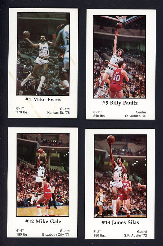 1979 Police San Antonio Spurs Complete Set 559998