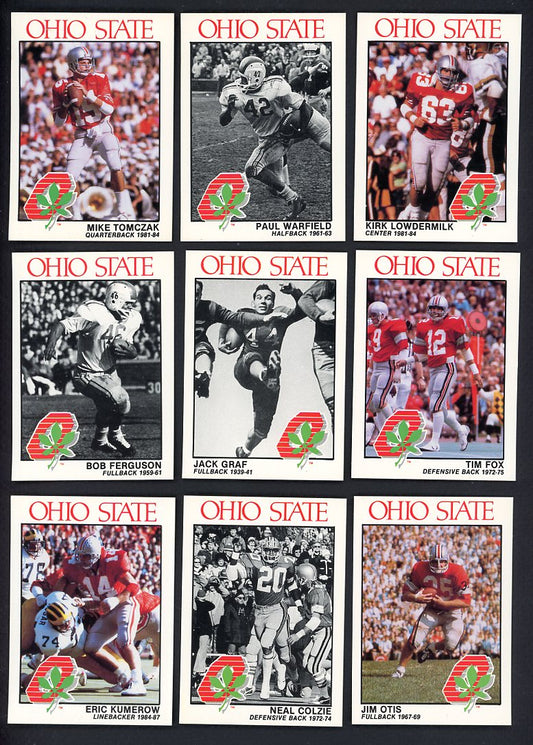 1988 Police Ohio State University Greats Complete Set 560005